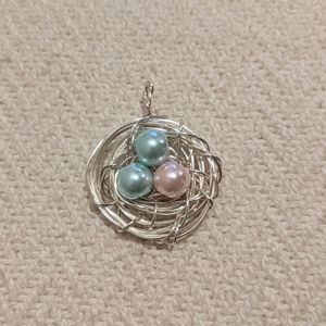 Handmade Bird's Nest Pendant